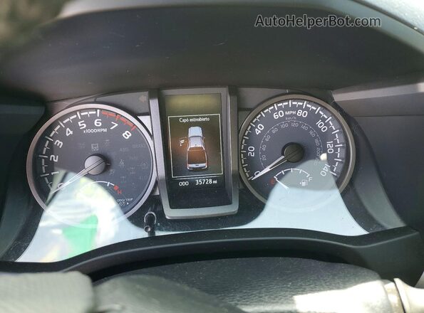 3TMAZ5CNXPM207940 2023 TOYOTA TACOMA Two Tone Սարքավորումների վահանակի տեսք