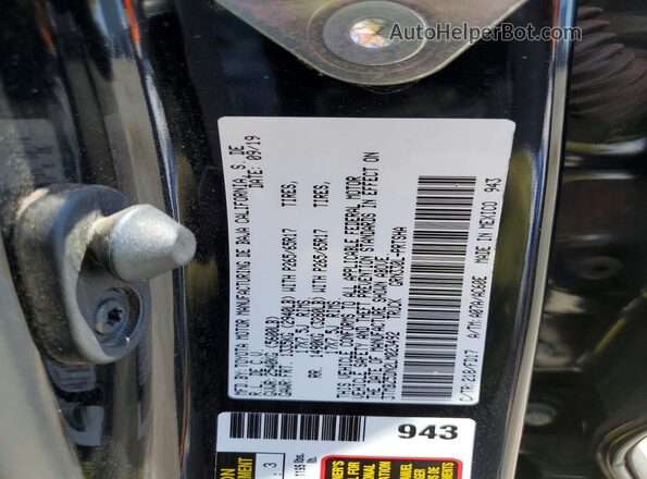 3TMBZ5DN2LM023492 2020 TOYOTA TACOMA Черный Вид наклейки с VIN-кодом