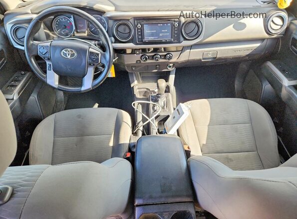 3TMBZ5DN3GM005203 2016 TOYOTA TACOMA Silver Widok deski rozdzielczej