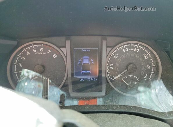 3TMBZ5DN3HM009768 2017 TOYOTA TACOMA Charcoal ხელსაწყოთა პანელის ხედი