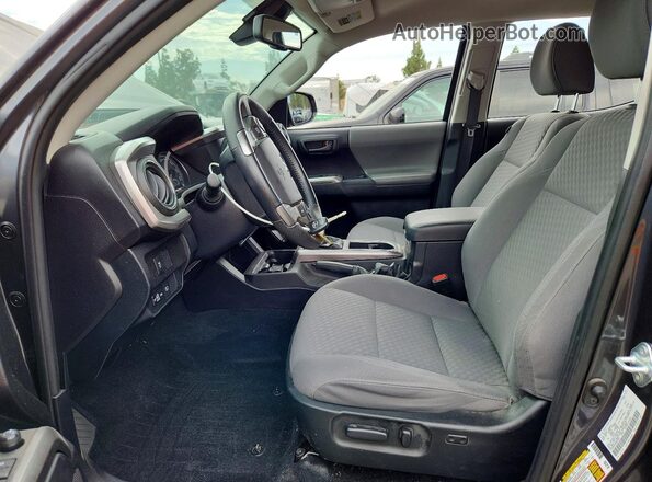 3TMBZ5DN3MM029304 2021 TOYOTA TACOMA Charcoal Вид салону спереду