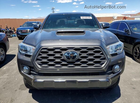 3TMBZ5DN6NM034790 2022 TOYOTA TACOMA Charcoal Front view