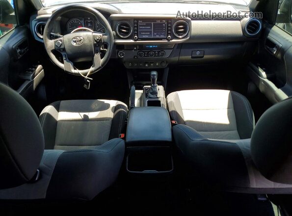 3TMBZ5DN6NM034790 2022 TOYOTA TACOMA Charcoal Dashboard view