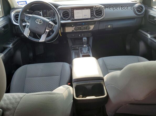 3TMBZ5DN6NM037155 2022 TOYOTA TACOMA White Առջևի վահանակի տեսք