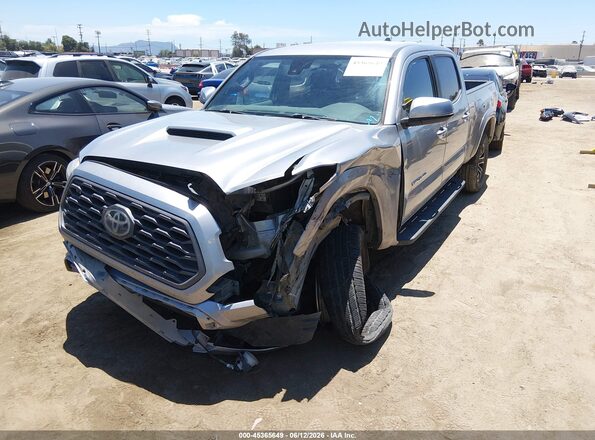 3TMBZ5DN8LM025926 2020 TOYOTA TACOMA Серебряный Передняя левая четверть