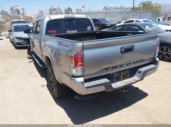 3TMBZ5DN8LM025926 2020 TOYOTA TACOMA Серебряный Задняя левая четверть