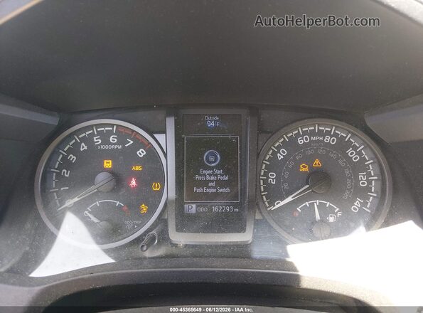 3TMBZ5DN8LM025926 2020 TOYOTA TACOMA Серебряный Вид задних сидений