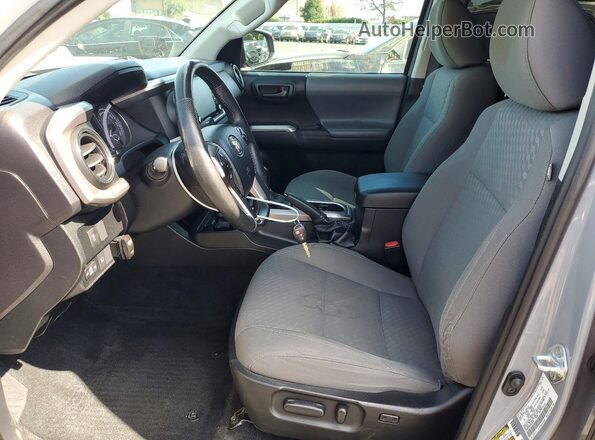 3TMBZ5DN8MM031484 2021 TOYOTA TACOMA Gray Front interior view