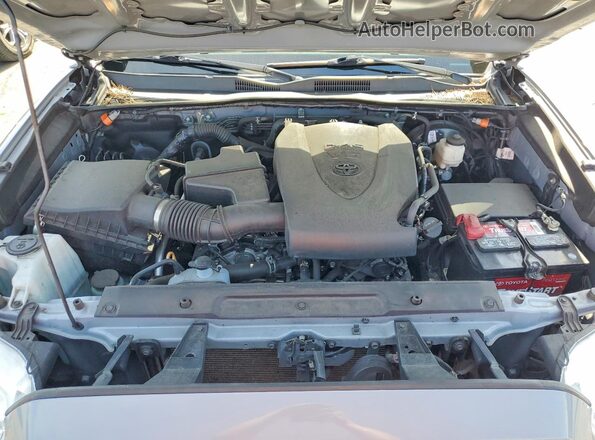 3TMBZ5DN8MM031484 2021 TOYOTA TACOMA Gray Rear interior view