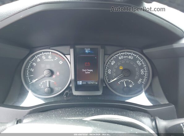 3TMBZ5DN9GM001995 2016 TOYOTA TACOMA Blue Vista de los asientos traseros