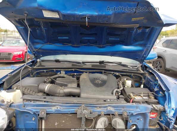 3TMBZ5DN9GM001995 2016 TOYOTA TACOMA Blue Vista trasera