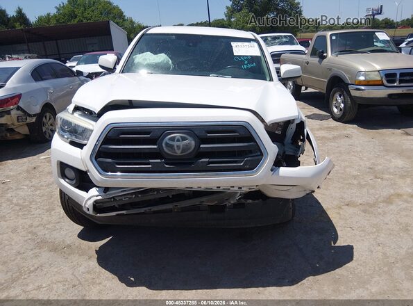 3TMBZ5DN9JM015113 2018 TOYOTA TACOMA White Вид щитка приладів