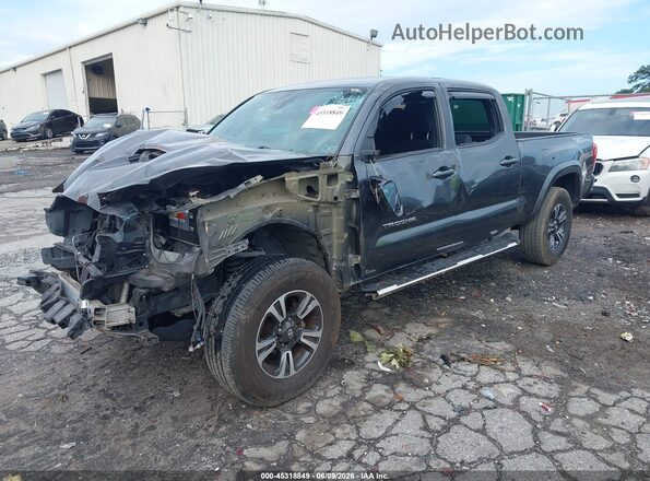 3TMBZ5DN9JM015144 2018 TOYOTA TACOMA Серый Передняя левая четверть