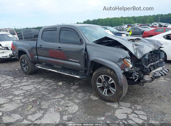 3TMBZ5DN9JM015144 2018 TOYOTA TACOMA Серый Вид задней части салона