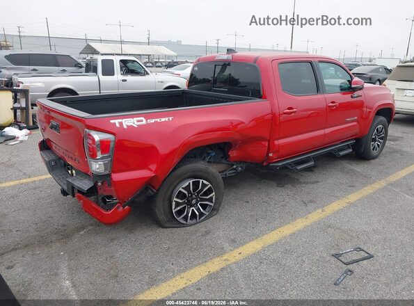 3TMBZ5DN9NM033262 2022 TOYOTA TACOMA Red Հետևի աջ