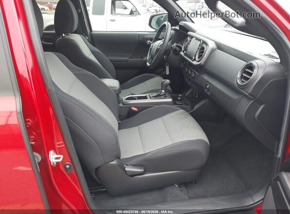 3TMBZ5DN9NM033262 2022 TOYOTA TACOMA Red Սալոնի դիմացի տեսք