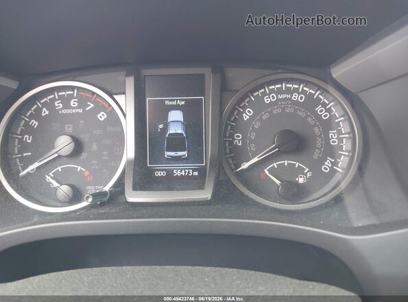 3TMBZ5DN9NM033262 2022 TOYOTA TACOMA Red Հետևի նստատեղերի տեսք