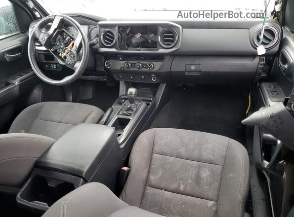 3TMBZ5DNXHM010013 2017 TOYOTA TACOMA Gray Dashboard view