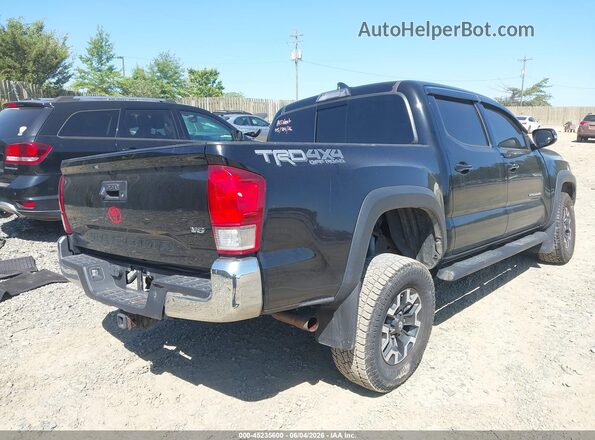 3TMCZ5AN0HM061058 2017 TOYOTA TACOMA Black Trasero derecho