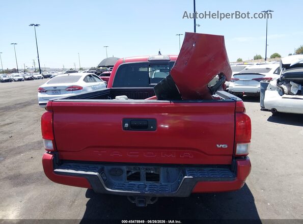 3TMCZ5AN0HM065384 2017 TOYOTA TACOMA Red 