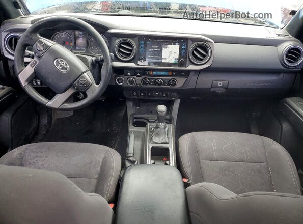 3TMCZ5AN0HM080032 2017 TOYOTA TACOMA Blue Vista del salpicadero
