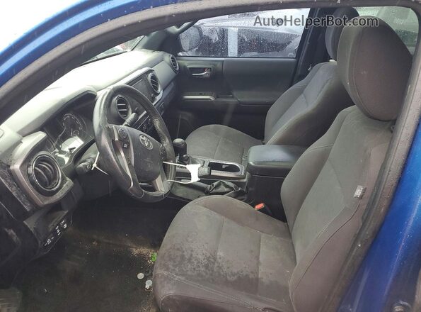 3TMCZ5AN0HM080032 2017 TOYOTA TACOMA Blue Vista interior delantera