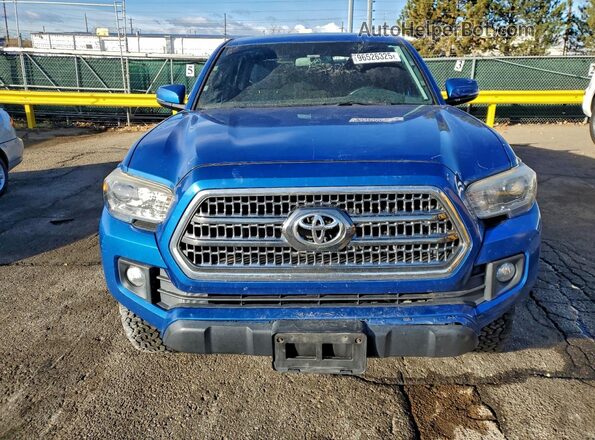 3TMCZ5AN0HM080032 2017 TOYOTA TACOMA Blue Vista frontal