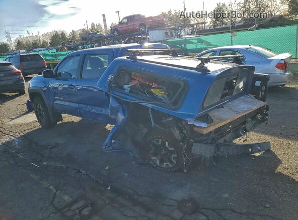 3TMCZ5AN0HM080032 2017 TOYOTA TACOMA Blue Trasero izquierdo