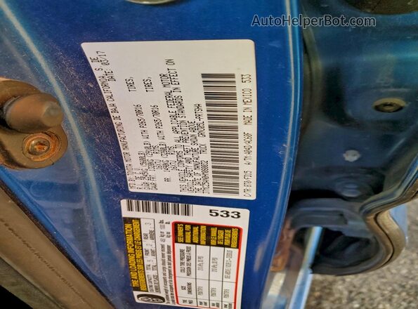 3TMCZ5AN0HM080032 2017 TOYOTA TACOMA Blue Vista del compartimento del motor