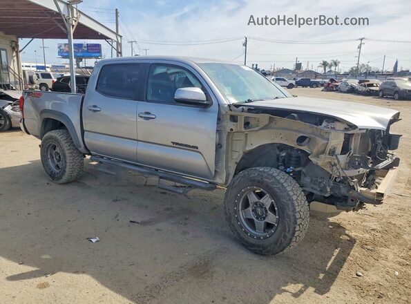 3TMCZ5AN0HM090740 2017 TOYOTA TACOMA Silver Передня права чверть