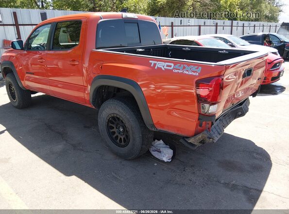 3TMCZ5AN0JM138565 2018 TOYOTA TACOMA Красный Задняя левая четверть