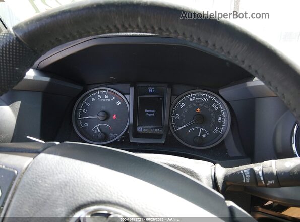 3TMCZ5AN0JM138565 2018 TOYOTA TACOMA Красный Вид задних сидений