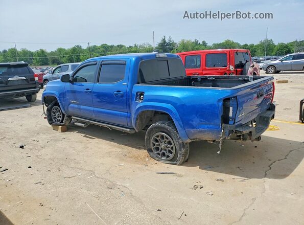 3TMCZ5AN0JM144544 2018 TOYOTA TACOMA Blue Tył lewy