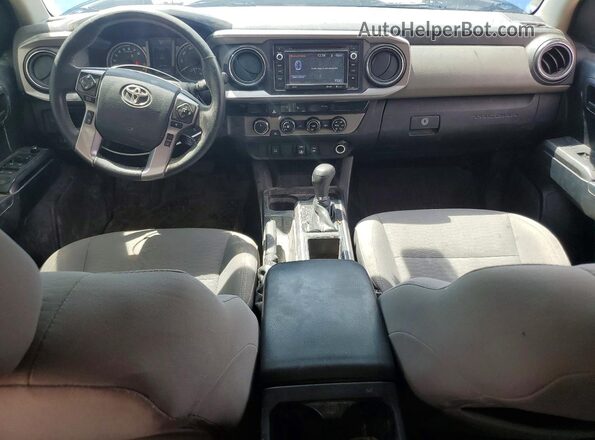 3TMCZ5AN0JM144544 2018 TOYOTA TACOMA Blue Widok deski rozdzielczej