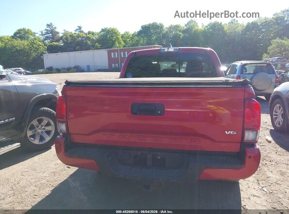 3TMCZ5AN0JM158573 2018 TOYOTA TACOMA Red 