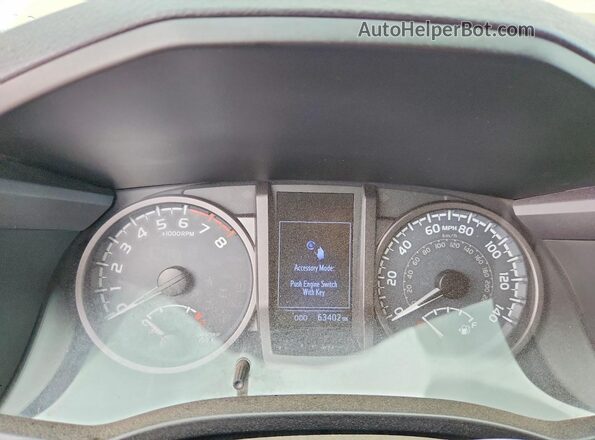 3TMCZ5AN0JM165605 2018 TOYOTA TACOMA Beige Սարքավորումների վահանակի տեսք