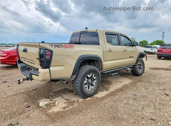3TMCZ5AN0JM165605 2018 TOYOTA TACOMA Beige Հետևի աջ