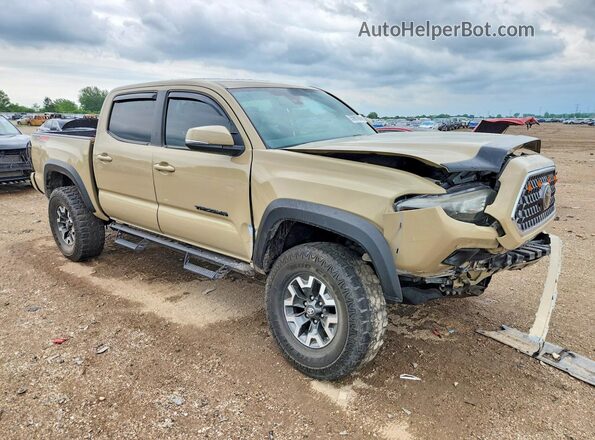 3TMCZ5AN0JM165605 2018 TOYOTA TACOMA Beige Առջևի աջ