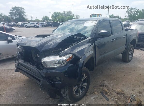 3TMCZ5AN0JM183781 2018 TOYOTA TACOMA Black Vista tres cuartos delantera izquierda