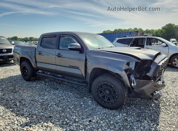 3TMCZ5AN0KM243687 2019 TOYOTA TACOMA Серый Передняя правая четверть
