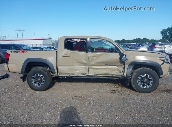 3TMCZ5AN0KM247478 2019 TOYOTA TACOMA Tan Widok wnętrza 360 stopni