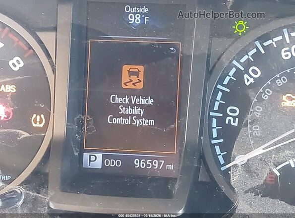 3TMCZ5AN0KM262062 2019 TOYOTA TACOMA White უკანა სავარძლების ხედი