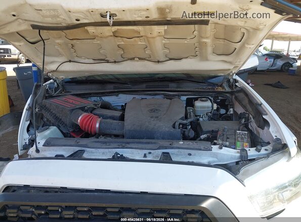 3TMCZ5AN0KM262062 2019 TOYOTA TACOMA White უკანა ხედი