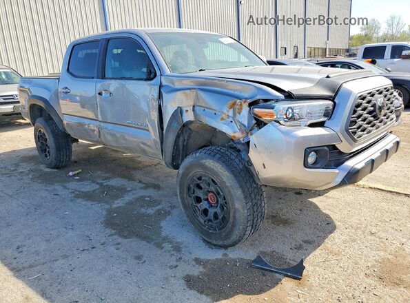 3TMCZ5AN0MM393723 2021 TOYOTA TACOMA Silver წინა მარჯვენა