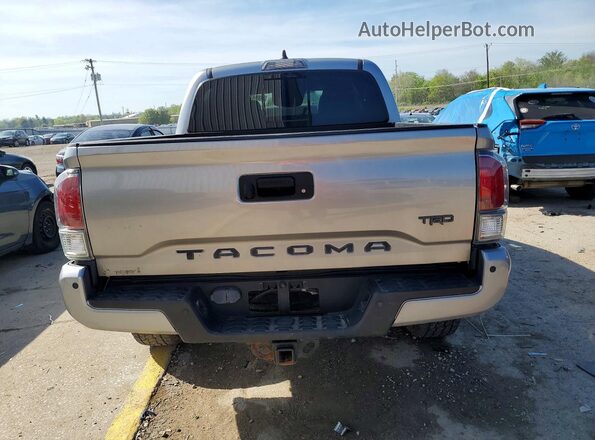 3TMCZ5AN0MM393723 2021 TOYOTA TACOMA Silver უკანა ხედი