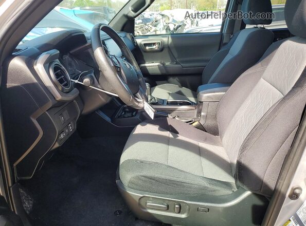 3TMCZ5AN0MM393723 2021 TOYOTA TACOMA Silver წინა სალონის ხედი