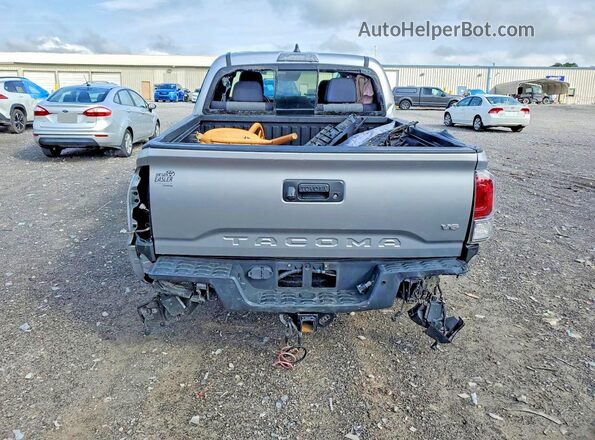 3TMCZ5AN0MM399991 2021 TOYOTA TACOMA Silver Вид ззаду