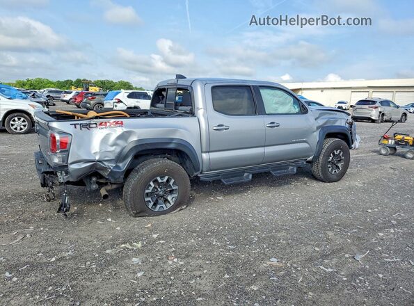 3TMCZ5AN0MM399991 2021 TOYOTA TACOMA Silver Задня права чверть