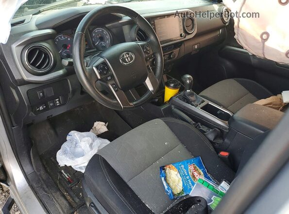 3TMCZ5AN0MM399991 2021 TOYOTA TACOMA Silver Вид панелі приладів