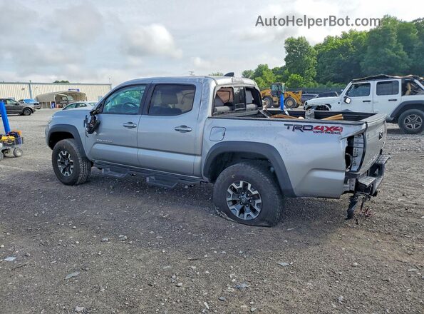 3TMCZ5AN0MM399991 2021 TOYOTA TACOMA Silver Задня ліва чверть